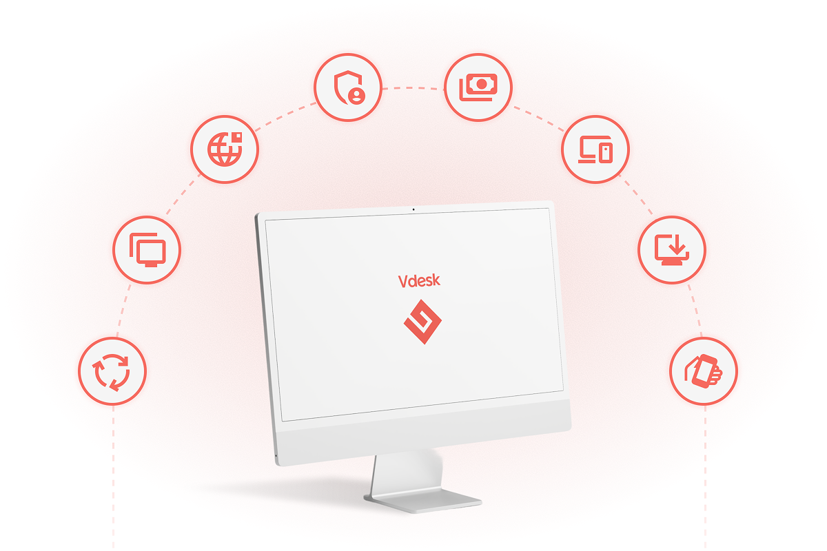 브이데스크 그래픽